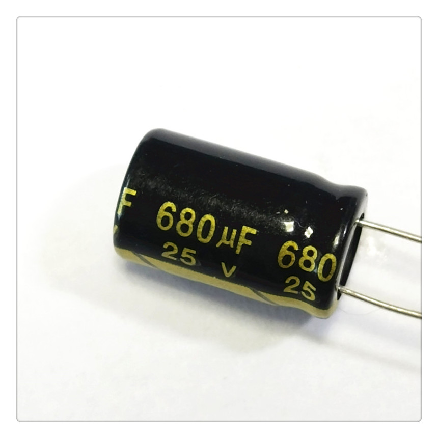 电解电容680UF/25V 5000-8000H 长寿命